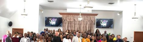 Penuel Church Celebrates 50 Years, Trevor Kinlock, James Thomas, Allegheny East Conference