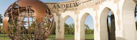 Andrews University is located in Berrien Springs, Michigan