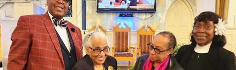 Ethnan Temple Honors 90-Year-Old Pillars of Faith, Allegheny West Conference, Jerome M. Hurst, Geneva Mosby