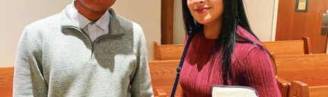 Franklin Diaz and Jennifer Perez (’29) have been selected to receive this year’s Next Generation Hispanic Pastor scholarships