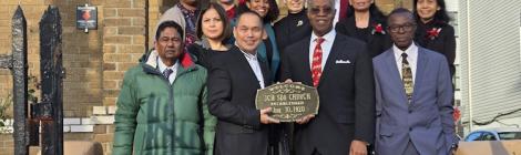 Church in Jersey City Celebrates 105th Anniversary, New Jersey Conference, Jersey City Heights English church