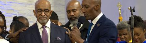 A New Chapter Begins at Seabrook Church, Dedrick Blue, Damien Johnson, 