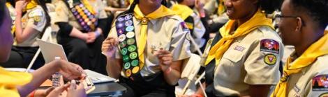 A Potomac Pathfinder Team Participates in the 2026 Columbia Union Pathfinder Bible Experience.