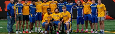 ‘Bigger Than Football’, Spring Valley Academy, flag football, Rio Lindo, Cincinnati Bengals, Paycor Stadium, NFL