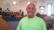 Due to the Mizpah church ARMin program, Manuel Jimenez, a recovery house resident, now attends church regularly.