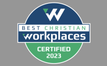 Best Christian Workplaces Certification Badge