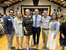 Alumni Carlos Rosales (’10), Kelsey Rosales (’11), Lori Nase (’81), Brian Nase (’81), Kyle Nase (’09) and Nicole Nase (’09) praise Blue Mountain Academy for making a huge difference in their lives.