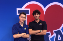 Blue Mountain Academy roommates Malachi Christiansen and Kyle Foulke praise God for allowing them to meet each other at school, a place where they feel His presence on a daily basis.