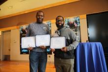 Mike Williams, communication director for the Mt. Olivet church in Camden, N.J., wins Best Church Website and Best Video Production, and Sheldon Kennedy, communication director for Emmanuel-Brinklow church in Ashton, Md., wins Best Social Media Presence