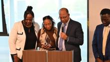  Celeste Ryan Blyden, Marcellus Robinson and Emmanuel Asiedu