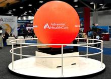 Kylie Kajiura photographed the Healthcare section of the NAD booths at the 2025 General Conference Session