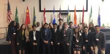 Highland View Academy Capital Model United Nations delegation