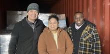 Lima Leads Community in Sending Relief to Jamaica, Ohio Conference, Beckman & Gast Co., Paul Moorman, Wright State University-Lake Campus, Brynn Leyman