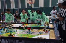 Beltsville Adventist School Beltsville Robocats win FIRST LEGO award.