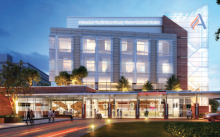 Adventist HealthCare Shady Grove Medical Center’s new patient tower would include updates to multiple service areas including the Emergency Department, Intensive Care Unit, Progressive Care Unit, Medical/Surgical units and cardiovascular interventional radiology.