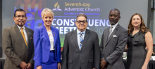 At the 29th Columbia Union Conference Constituency Meeting on May 17, delegates re-elected all five vice presidents—José L. Vázquez, Lisa Saveikis Burrow, José D. Espósito, Donovan Ross and Kelly Butler Coe—to serve another five-year term in their respective roles.