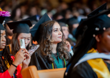 Image from 2025 Washington Adventist University graduation