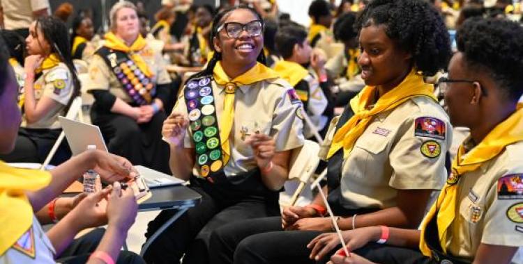 A Potomac Pathfinder Team Participates in the 2026 Columbia Union Pathfinder Bible Experience.