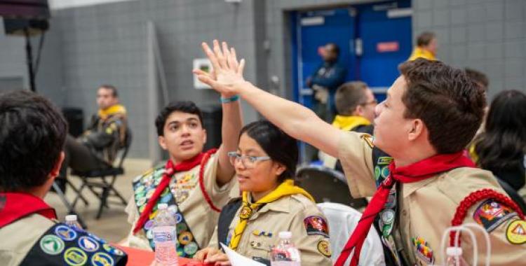 Potomac Conference Pathfinders at the 2025 NAD PBE. Photo by Katie Fellows